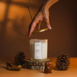 Vela Aromática Sândalo & Âmbar
